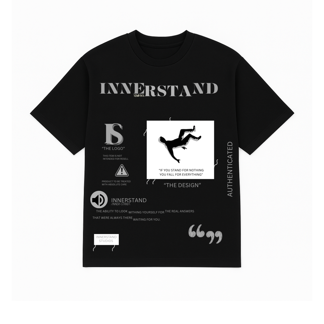 BLACK The Start T-Shirt